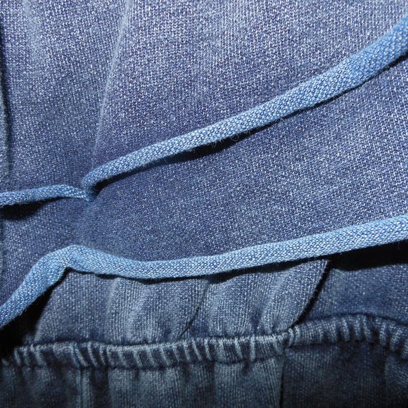 NWT!!! Ruffled WHITE BIRCH Knit Denim Jumpsuit - Picture 9 of 10